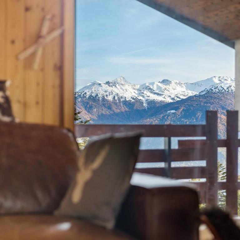 Saphir 404 pres de la telecabine a Anzere avec vue sur les Alpes - Apartment - 5
