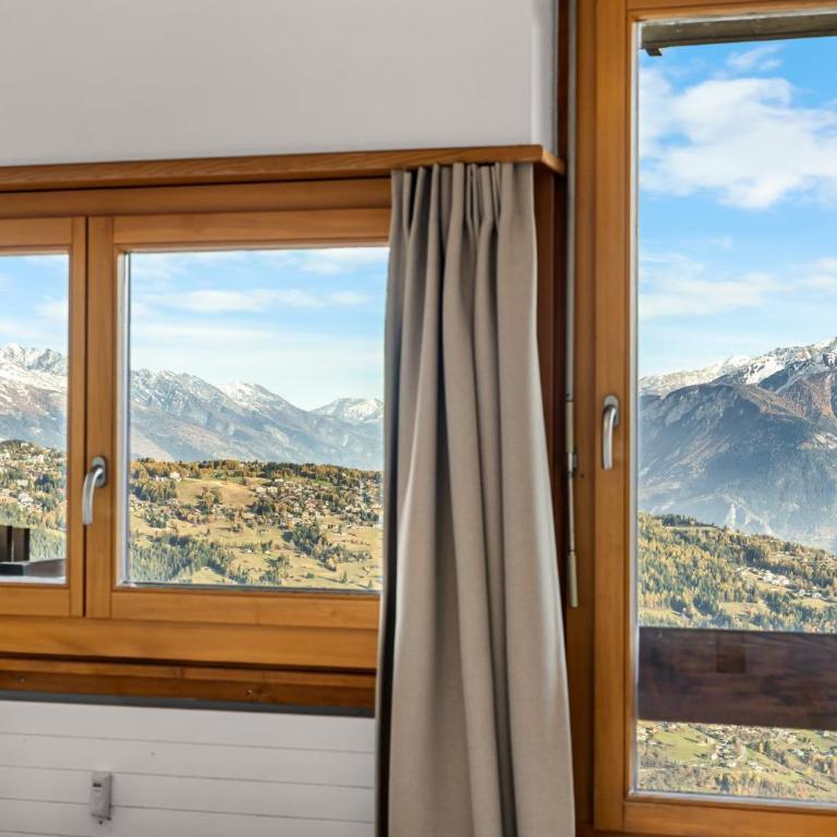 Saphir 404 pres de la telecabine a Anzere avec vue sur les Alpes - Apartment - 19