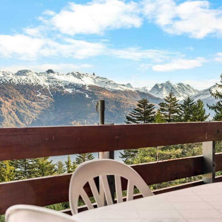 Saphir 404 pres de la telecabine a Anzere avec vue sur les Alpes - Apartment - 20