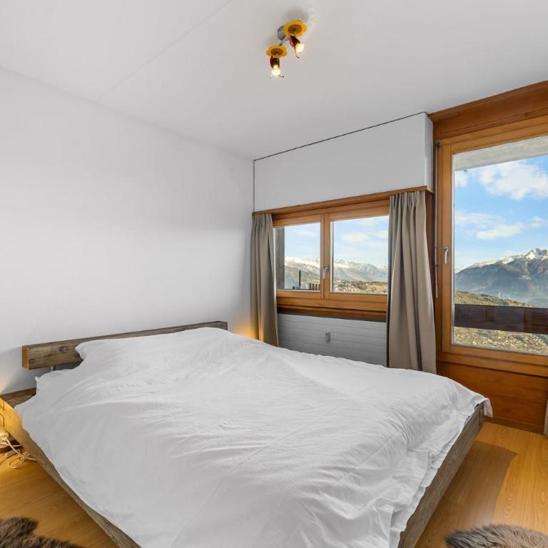 Saphir 404 pres de la telecabine a Anzere avec vue sur les Alpes - Apartment - 22