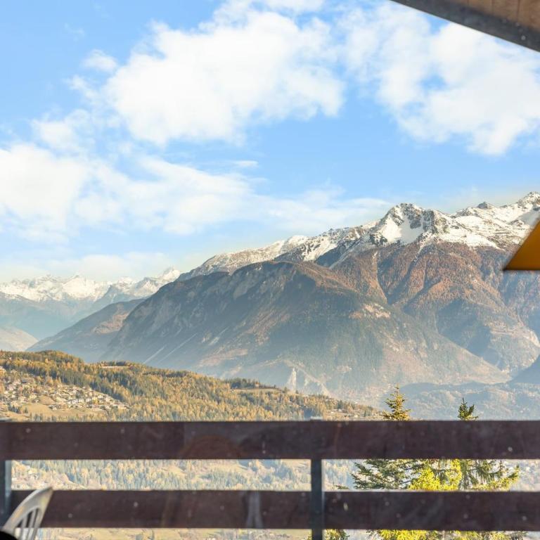 Saphir 404 pres de la telecabine a Anzere avec vue sur les Alpes - Apartment - 30