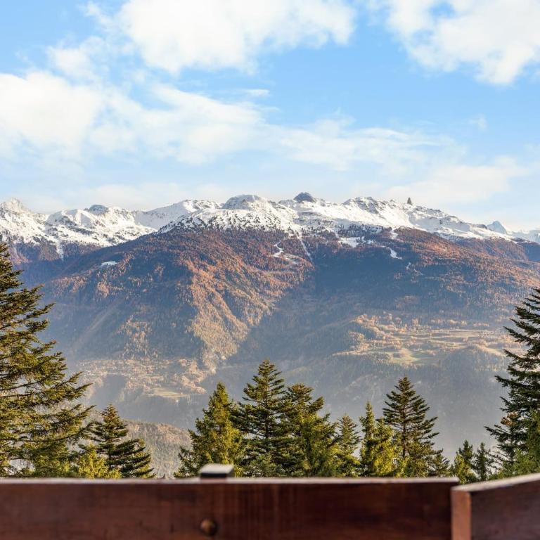 Saphir 404 pres de la telecabine a Anzere avec vue sur les Alpes - Apartment - 35