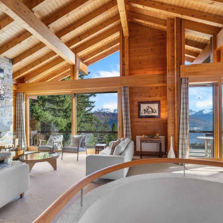 Chalet la Frenaie a Anzere avec vue sur les Alpes - Chalet - 1