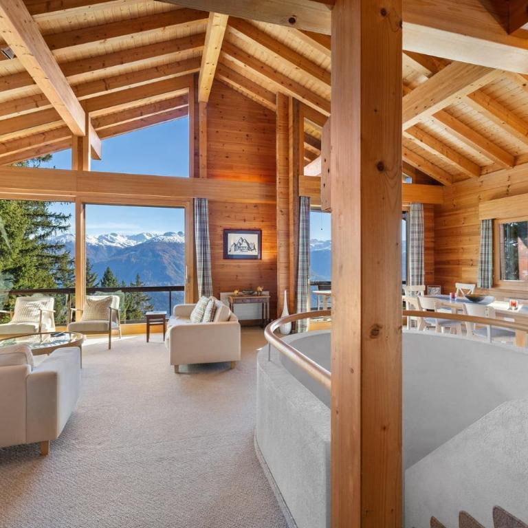 Chalet la Frenaie a Anzere avec vue sur les Alpes - Chalet - 2
