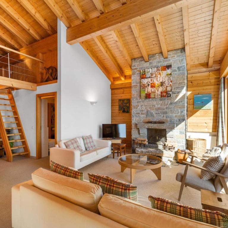 Chalet la Frenaie a Anzere avec vue sur les Alpes - Chalet - 6