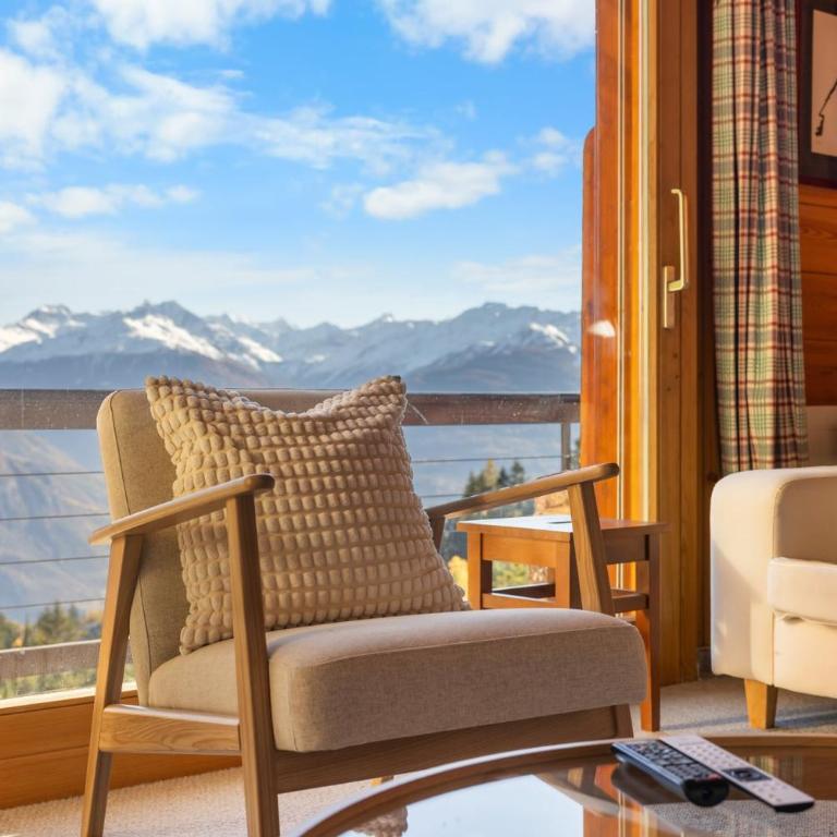 Chalet la Frenaie a Anzere avec vue sur les Alpes - Chalet - 10
