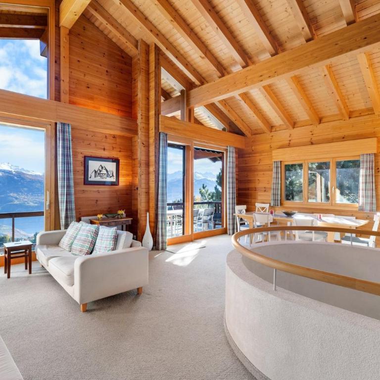 Chalet la Frenaie a Anzere avec vue sur les Alpes - Chalet - 16