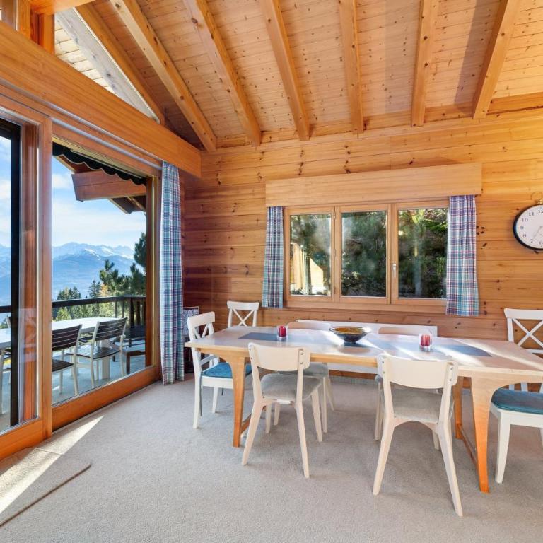 Chalet la Frenaie a Anzere avec vue sur les Alpes - Chalet - 20