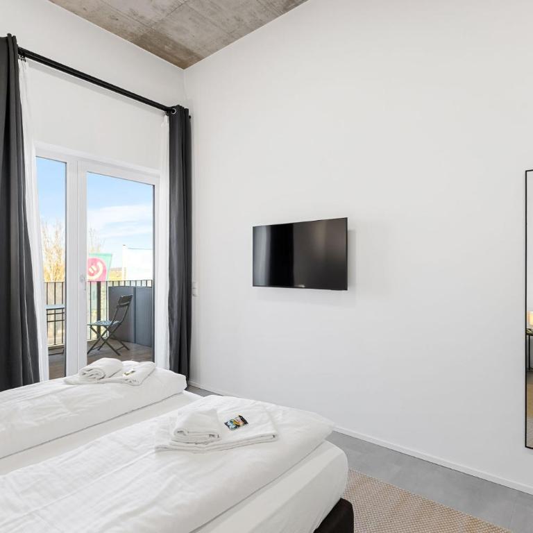 SKYRISE Apartments mit Küche, WLAN & Parkplatz - ruhige Lage - Deluxe Studio - 8