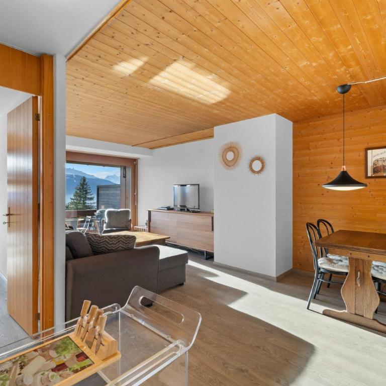 Gemeaux 104 sur la place du village a Anzere - Apartment - 7