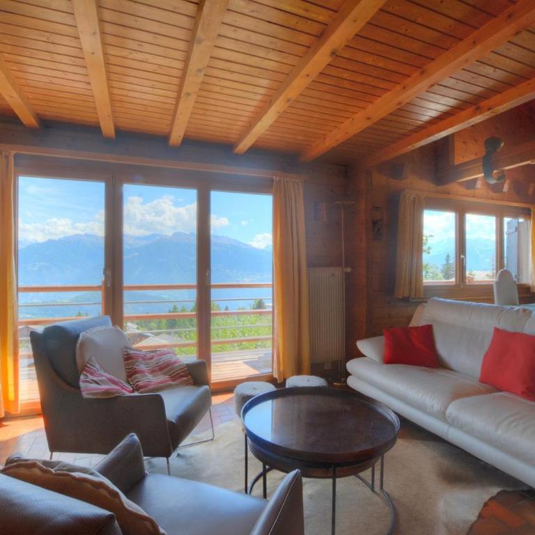 Chalet Cytises a Anzere avec vue sur les Alpes - Chalet - 1