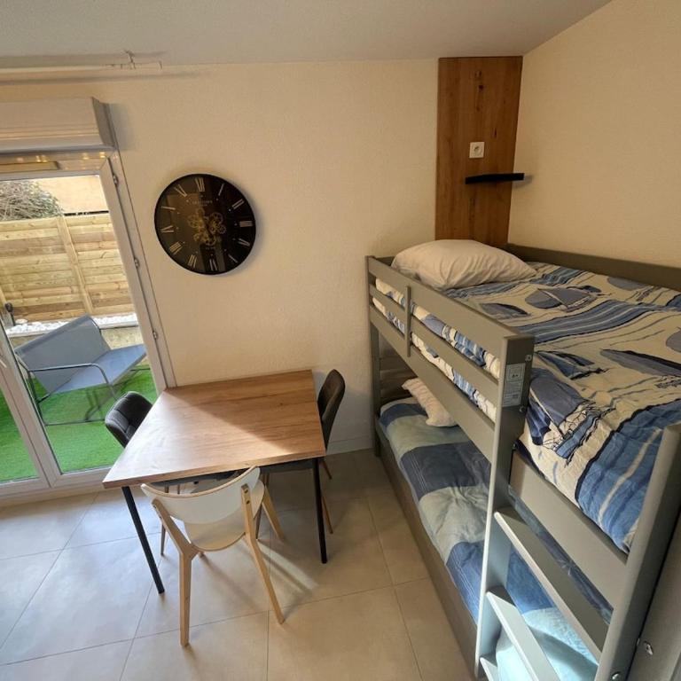 Le Cocon d'Argent, Terrace and Pool - Apartment mit 1 Schlafzimmer und Terrasse - 11