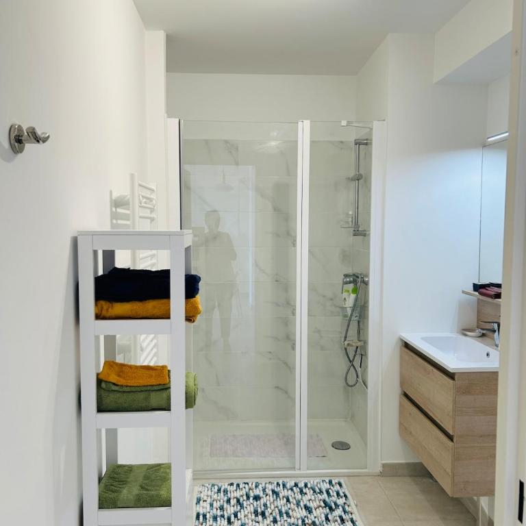 T2 classé 3 étoiles avec piscine et climatisation Bormes les Mimosas Le Lavandou - Appartamento con 1 Camera da Letto - 10