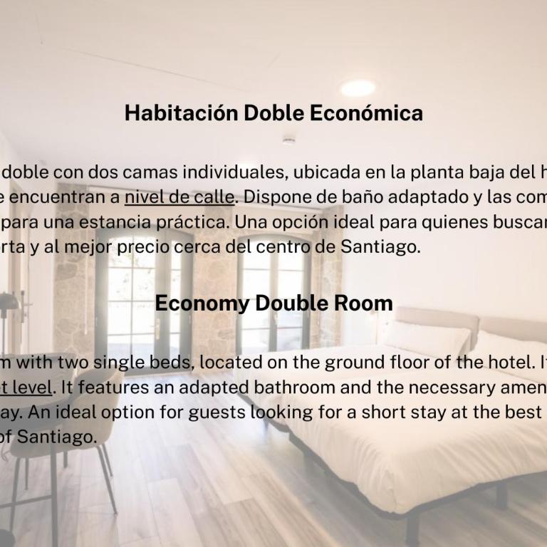 Hotel Pombal Rooms - Habitación Doble Económica - 8