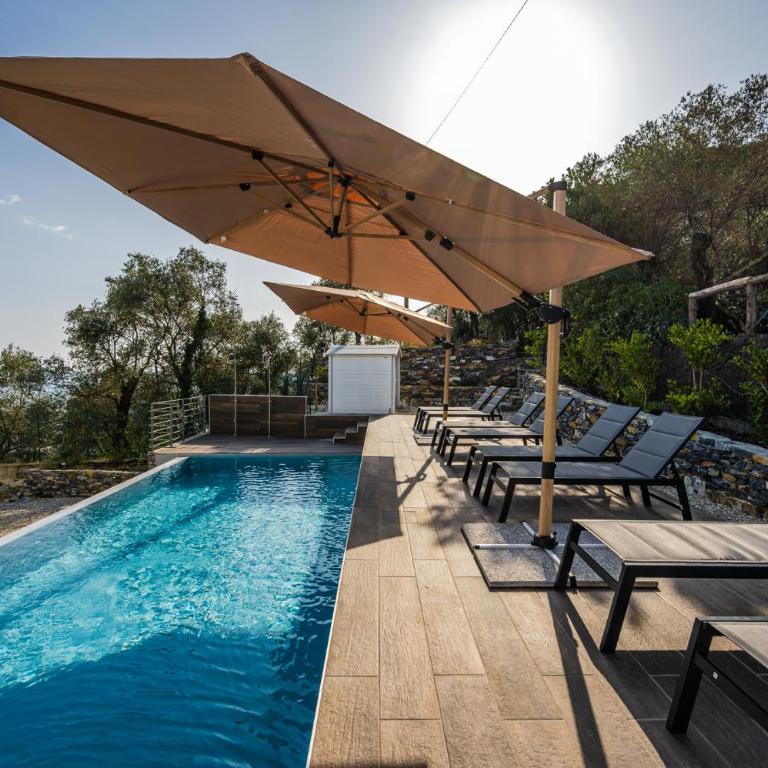 Rapallo - Vista mare panoramica con piscina - Appartamento con 1 Camera da Letto - 20