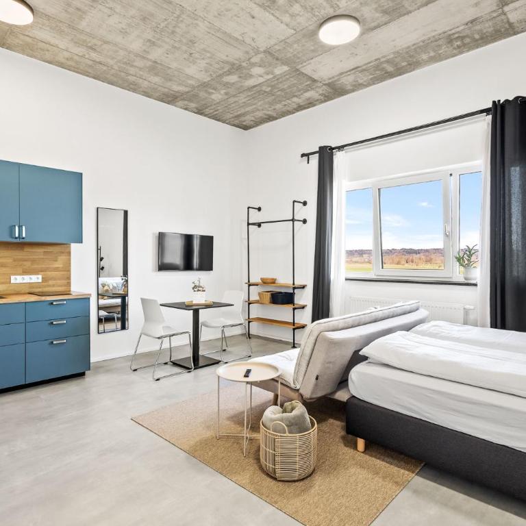 SKYRISE Apartments mit Küche, WLAN & Parkplatz - ruhige Lage - Studio - 2