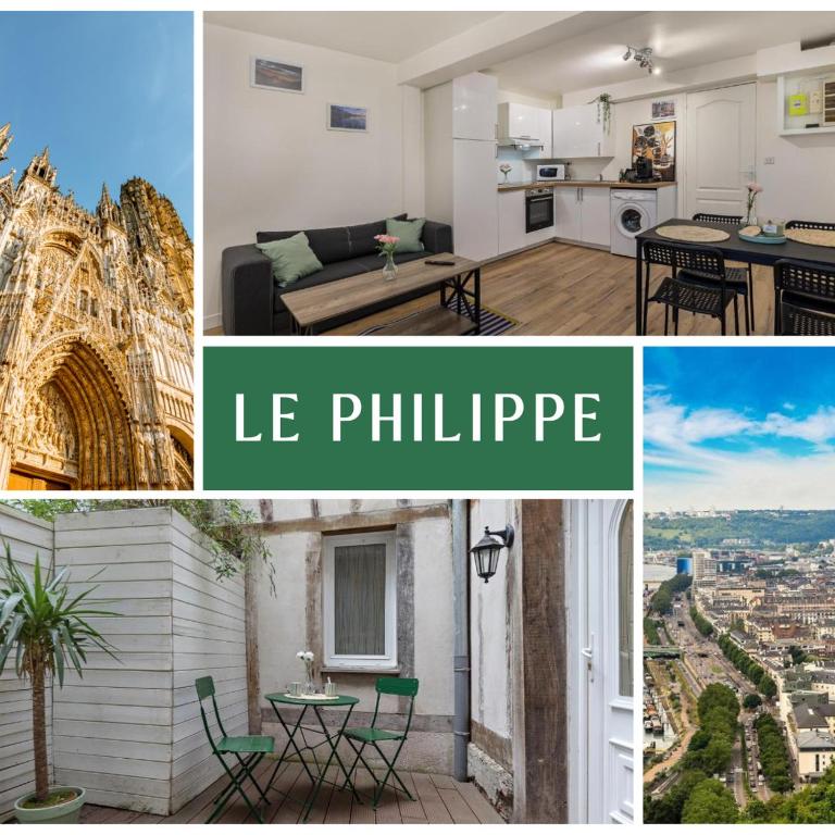 Cozy Studio with Terrace in Rouen - City Center - One-Bedroom Apartment - 1