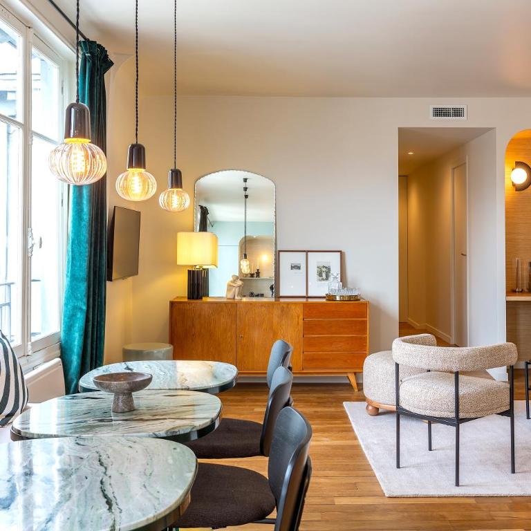Habitat Parisien 2BR-2BA AC Madeleine -Opera - Appartement 2 Chambres - 2