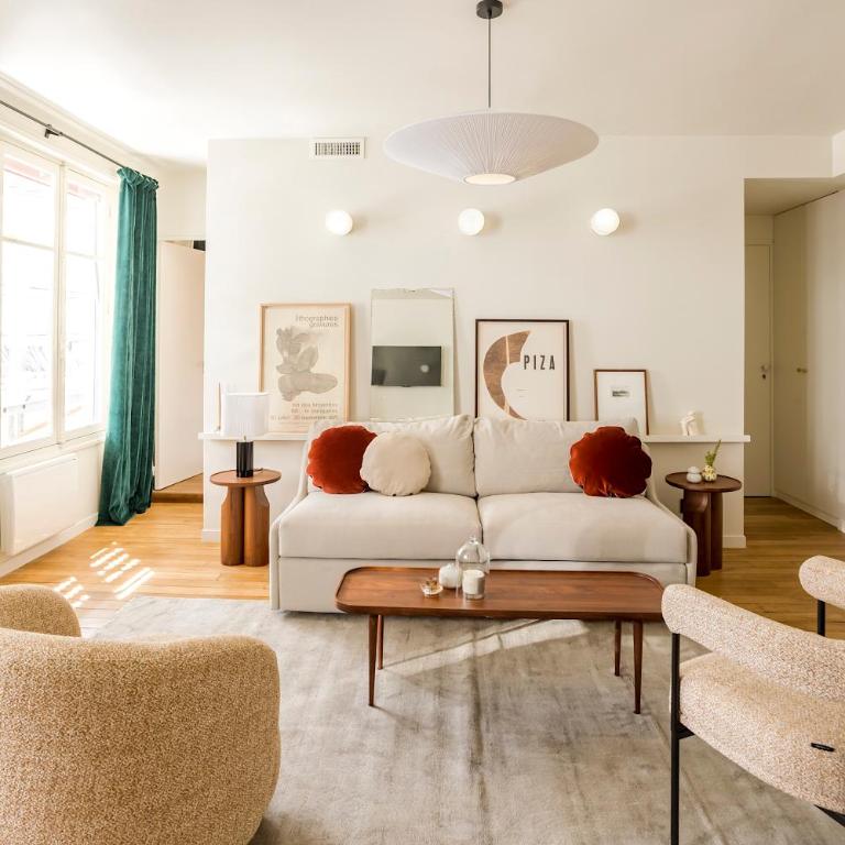 Habitat Parisien 2BR-2BA AC Madeleine -Opera - Appartement 2 Chambres - 1
