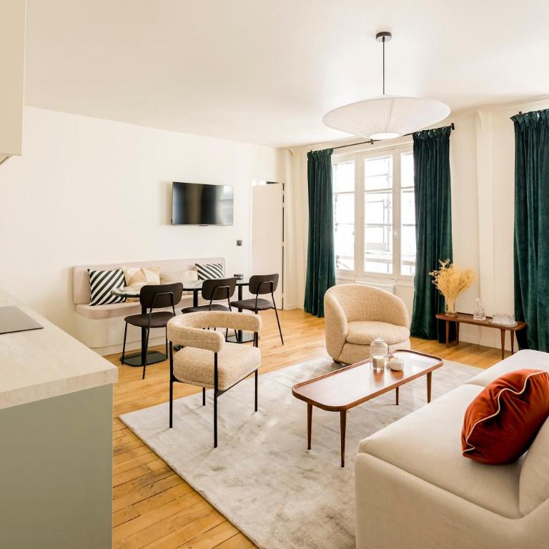 Habitat Parisien 2BR-2BA AC Madeleine -Opera - Appartement 2 Chambres - 3