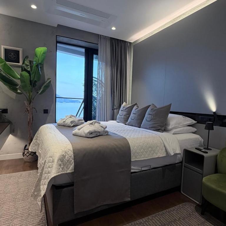 KRUNA 406 Luxury Sea View Apartment with Parking, Minibar, Spa & Beach, Bečići - Apartman sa 1 Spavaćom Sobom - 2