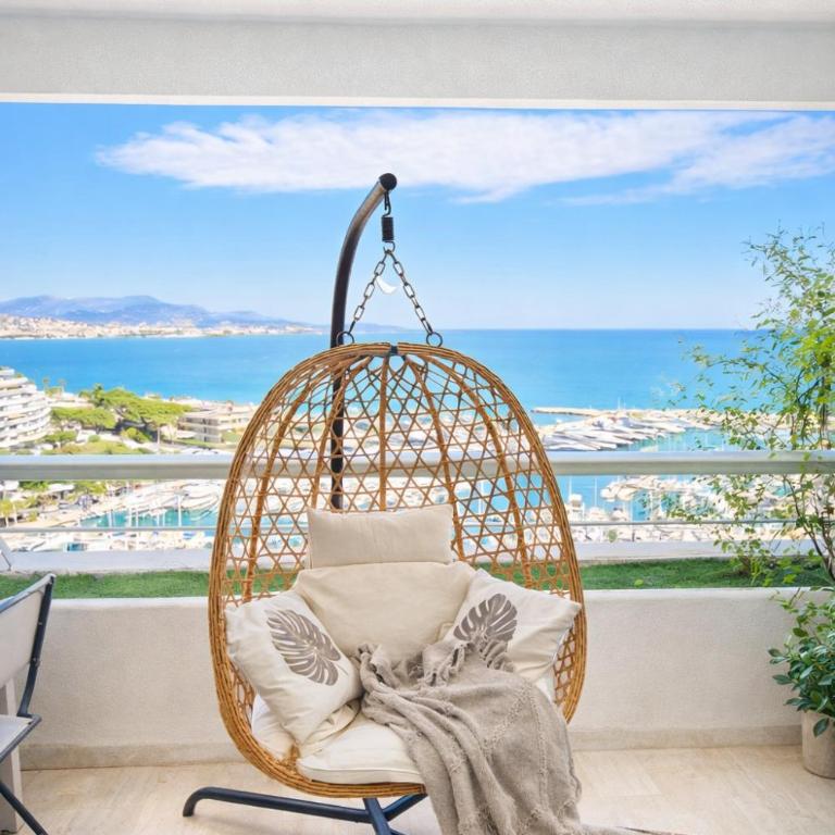 Le Balcon des Anges Vue Mer Panoramique Sur L 'Azur Parking gratuit - Appartement - 3