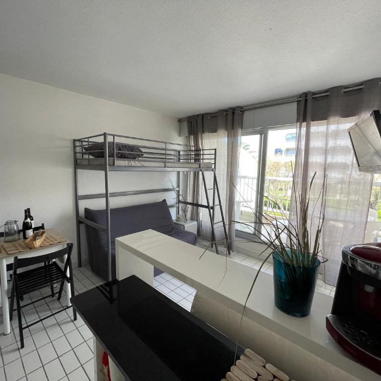 Au Thalassa - 3min Plage - CLIM - TERRASSE - WIFI - Studio - barrierefrei - 3