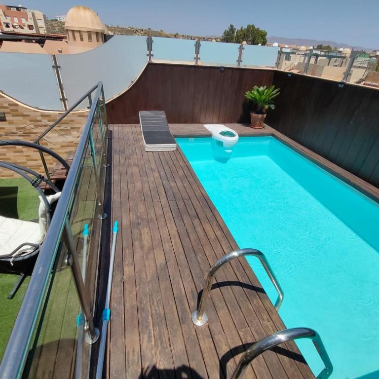 Apartamentos Paraiso Vera Playa, Atico Bora Bora con piscina privada, pie de playa, WIFI - Apartamento de 2 dormitorios con piscina privada - 15