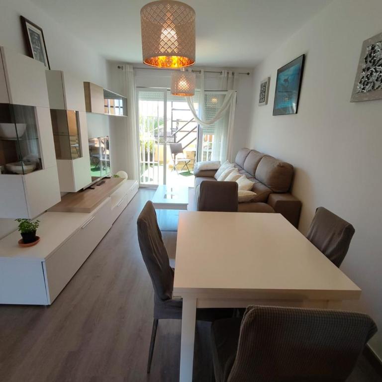 Apartamentos Paraiso Vera Playa, Atico Bora Bora con piscina privada, pie de playa, WIFI - Apartamento de 2 dormitorios con piscina privada - 19