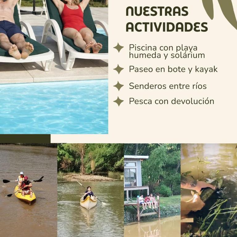 Verdeculturadelta Cabaña En Delta Tigre, Isla Muy Cerca Del Continente Con Pileta Y Playa Humeda , pet Friendly - Casa con 1 dormitorio - 17