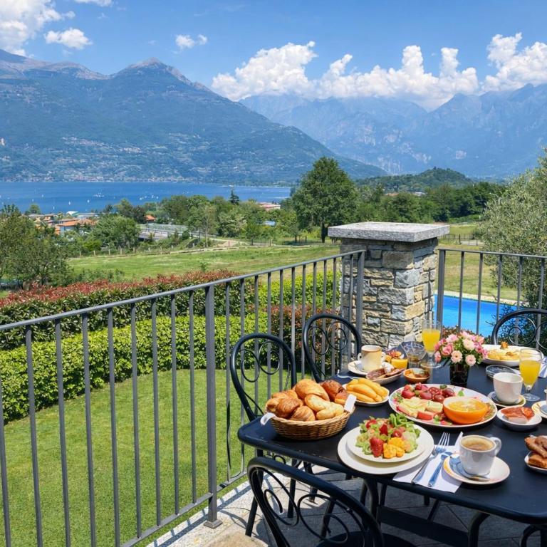 Beata Rose Ferienwohnung (DG) mit Pool - Appartamento con Vista Lago - 2