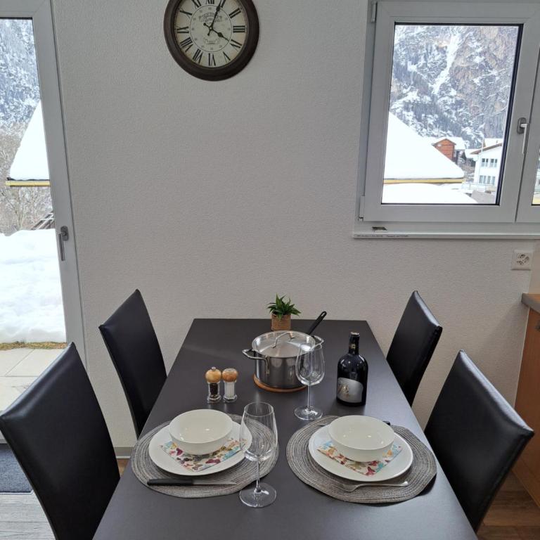 Modernes Studio l Berge l Nähe Zermatt l Grächen - Apartment mit 1 Schlafzimmer - 7