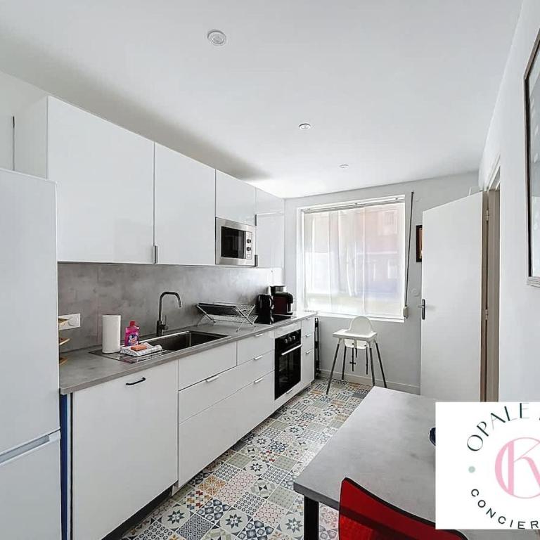 Le Citadelle - Maison familiale avec garage à Calais - Ferienhaus mit 4 Zimmern - 16