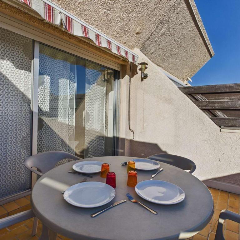 Charmant T2 avec terrasse et parking privé, proche plage, capacité 4 personnes - Marseillan - FR-1-326-495 - Apartment (4 Adults) - 2