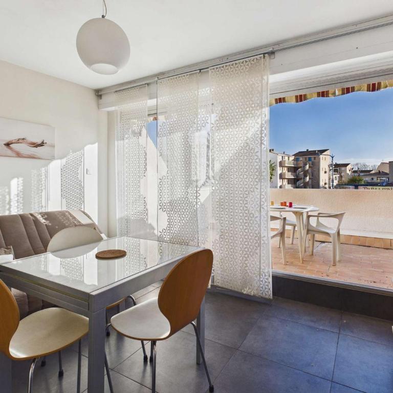 Charmant T2 avec terrasse et parking privé, proche plage, capacité 4 personnes - Marseillan - FR-1-326-495 - Apartment (4 Adults) - 6
