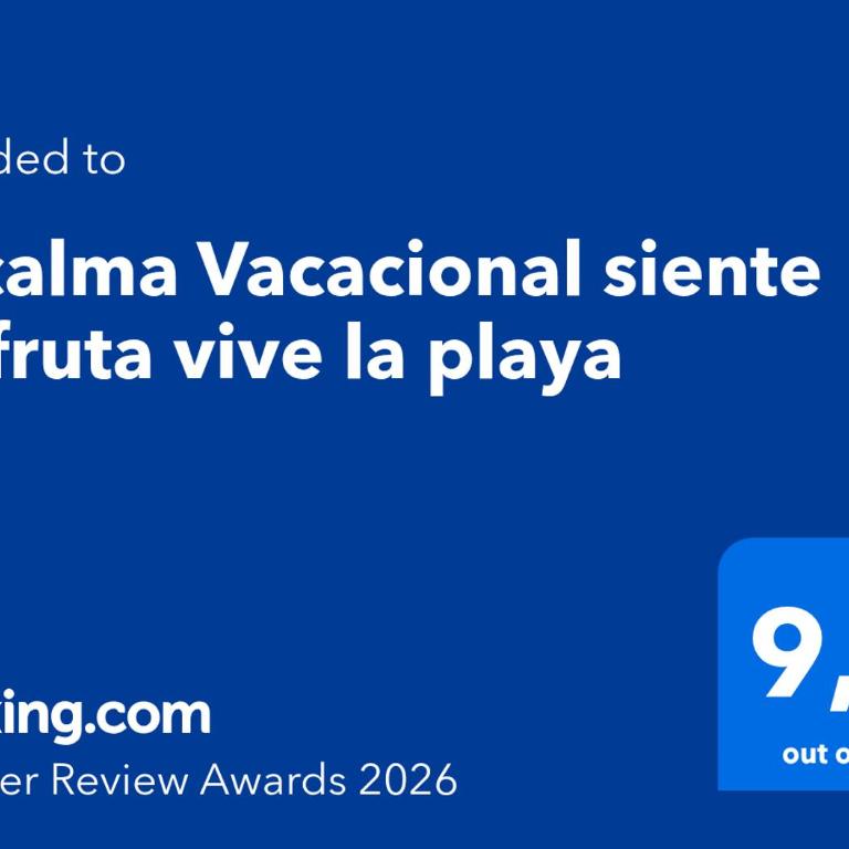 Encalma vacacional La playa, piscina,primera linea - Apartamento con vistas al mar - 7