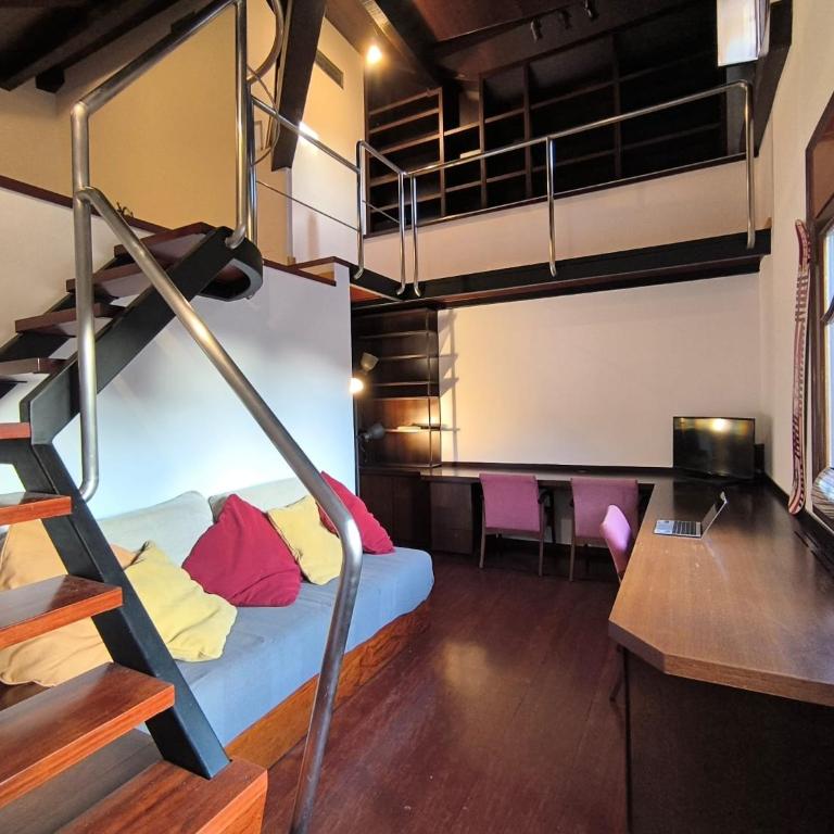 Privete room in coliving and coworking parc guell - One-Bedroom Apartment - 4