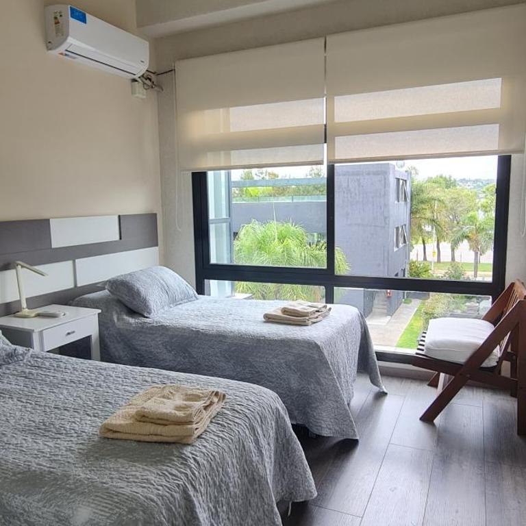 Amplio departamento frente al lago-seguridad 24hs - Apartamento - 32