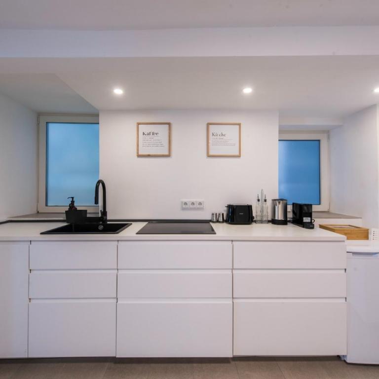 Zentral & modern I perfekt für City-Trip I Familien & Freunde & Business I Fußball-Tisch - Appartamento Familiare con 2 Camere da Letto - 15