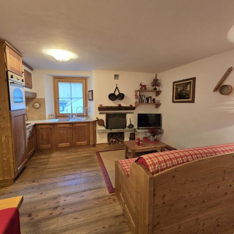 Maison Chevalier - Heidi - Maisons de Charme Valle d'Aosta - Appartamento Deluxe a due passi da Courmayeur - Appartamento con 1 Camera da Letto - 3