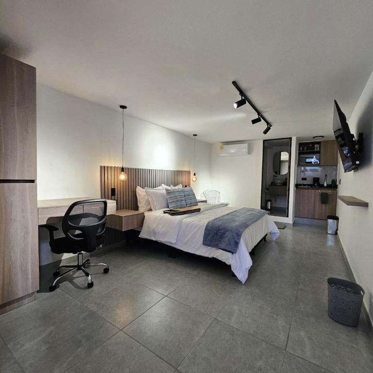 Naranjo Cozy Loft AC in Laureles - Apartamento de 1 dormitorio - 9