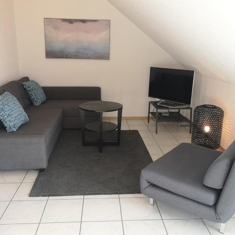 Ferienhof Schöngarten, Sonja & Stefan Büchele GbR - One-Bedroom Apartment with Lake View - 18