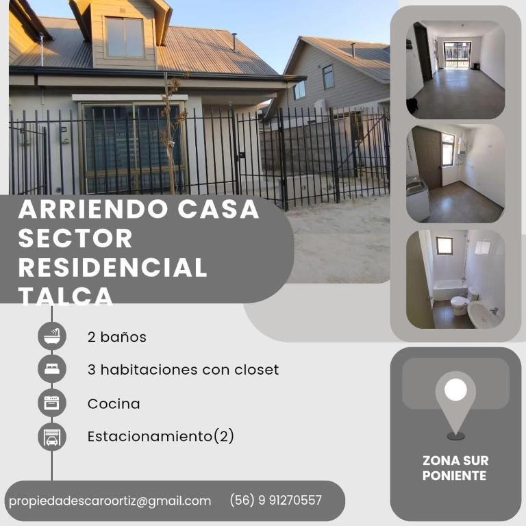 Talca Arriendo Alojamiento casa 4 a 6 huespedes - Villa - 12