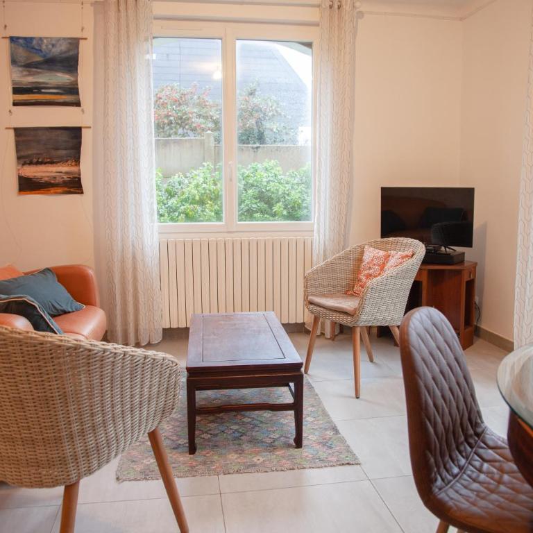 Maison de vacances Sainte Marguerite Plage à pied 4 personnes - Two-Bedroom House - 6