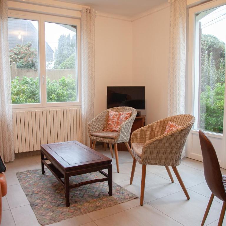 Maison de vacances Sainte Marguerite Plage à pied 4 personnes - Two-Bedroom House - 1