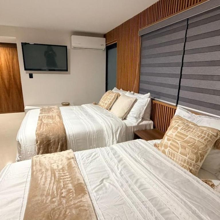 Apartment 30 steps from the beach Mazatlán Boardwalk - One-Bedroom Apartment with Balcony - 16
