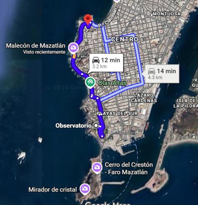Apartment 30 steps from the beach Mazatlán Boardwalk - One-Bedroom Apartment with Balcony - 39