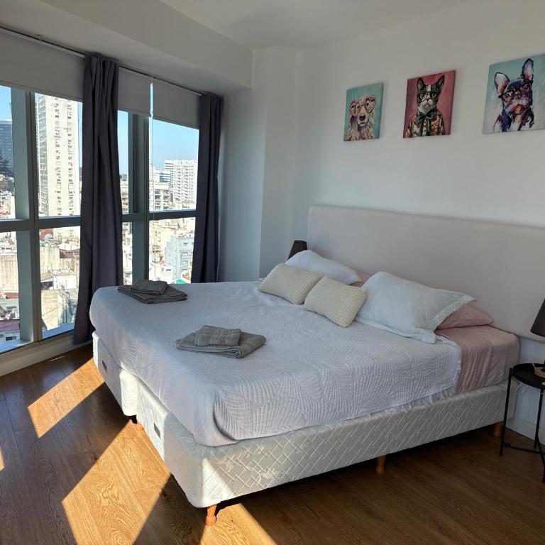 Departamento Premium en la famosa Torre Bellini, en el centro, con piscina, jacuzzi, gimnasio y vista increible a la ciudad de Buenos Aires, capacidad máxima 5 personas - Apartamento de 1 dormitorio - 9