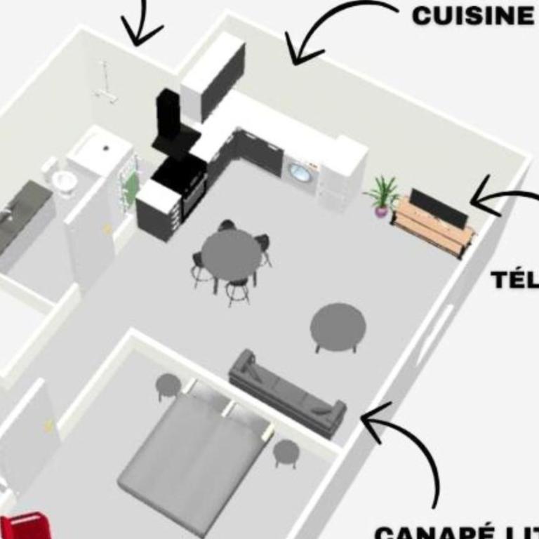 Le Grand RepublicainT2 - Appartement 1 Chambre - 8