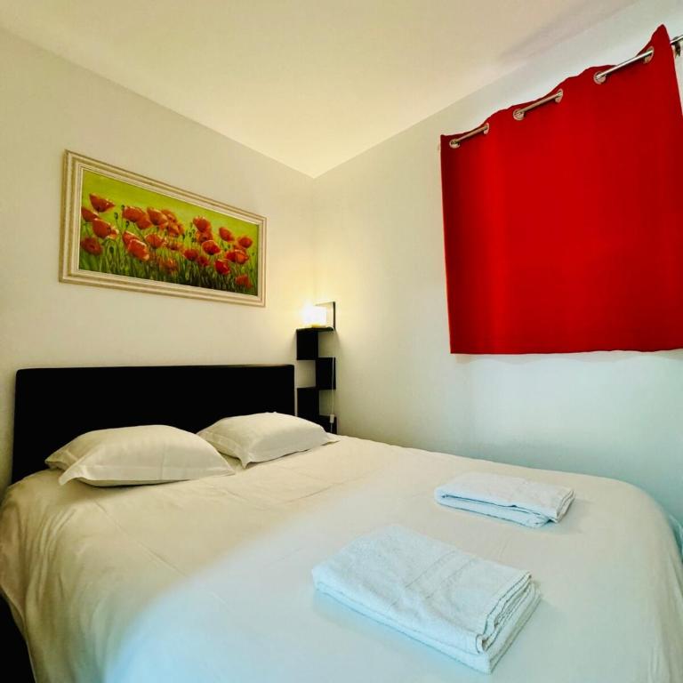 Le Velusine 54 - Apt 4 Prs - 400m beaches - Pools - Apartment mit 2 Schlafzimmern - 4